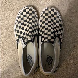 Checkered Vans